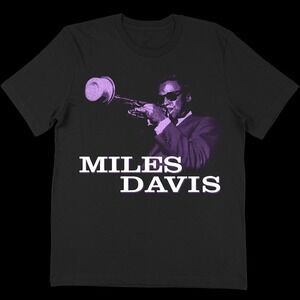 Miles Davis Prestige T-Shirt Black